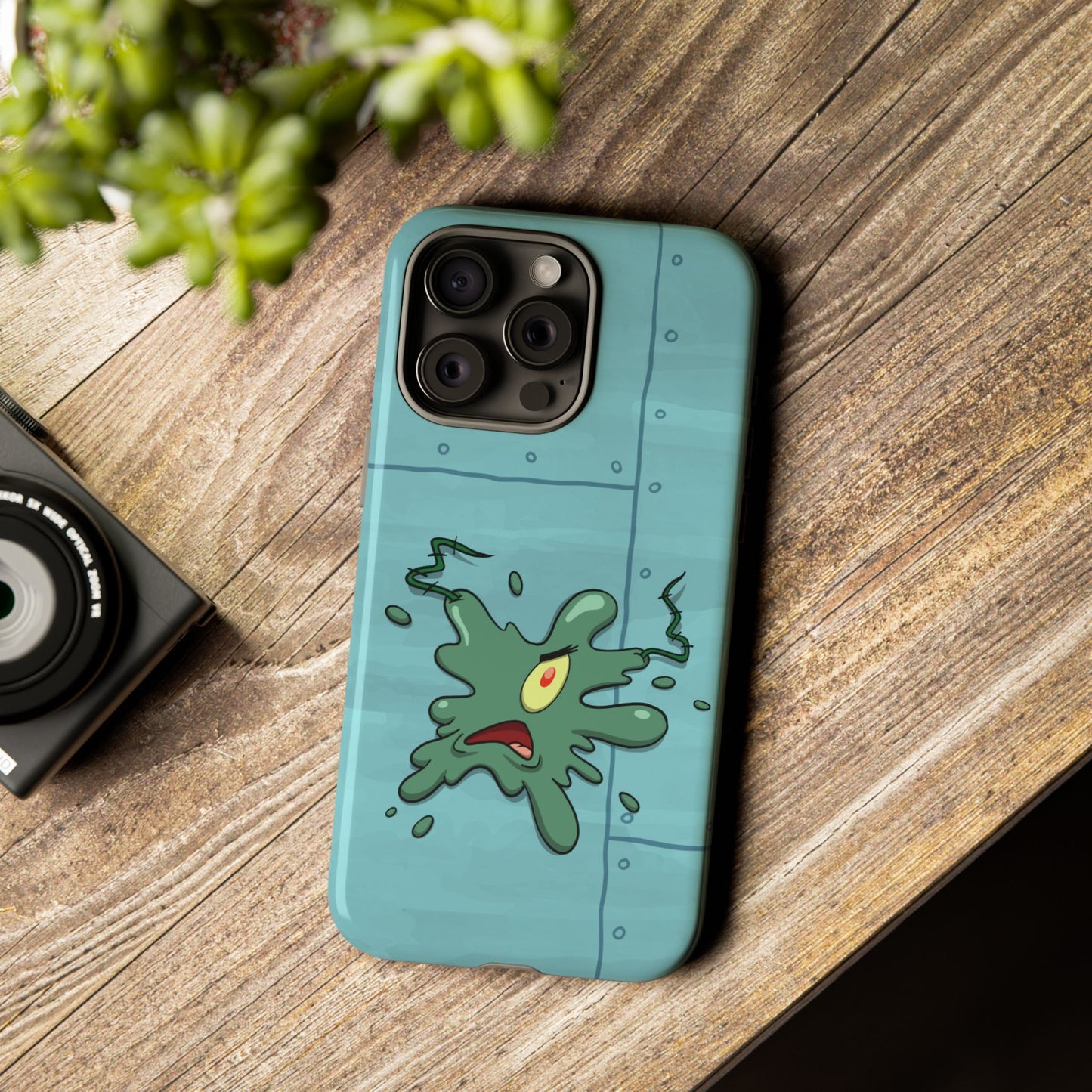 Walking the Plankton iphone case