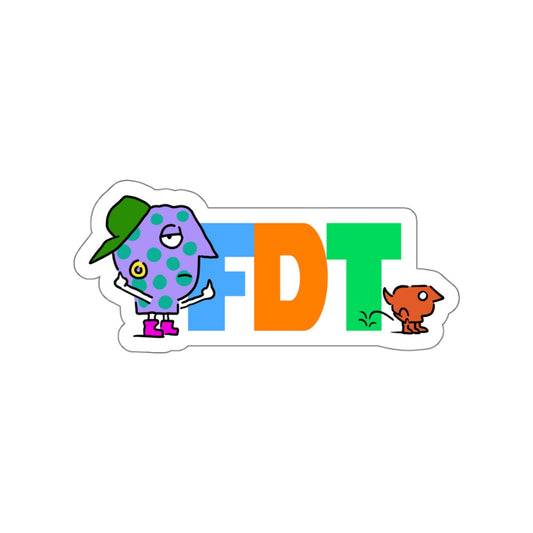 PBS FDT vinyl sticker