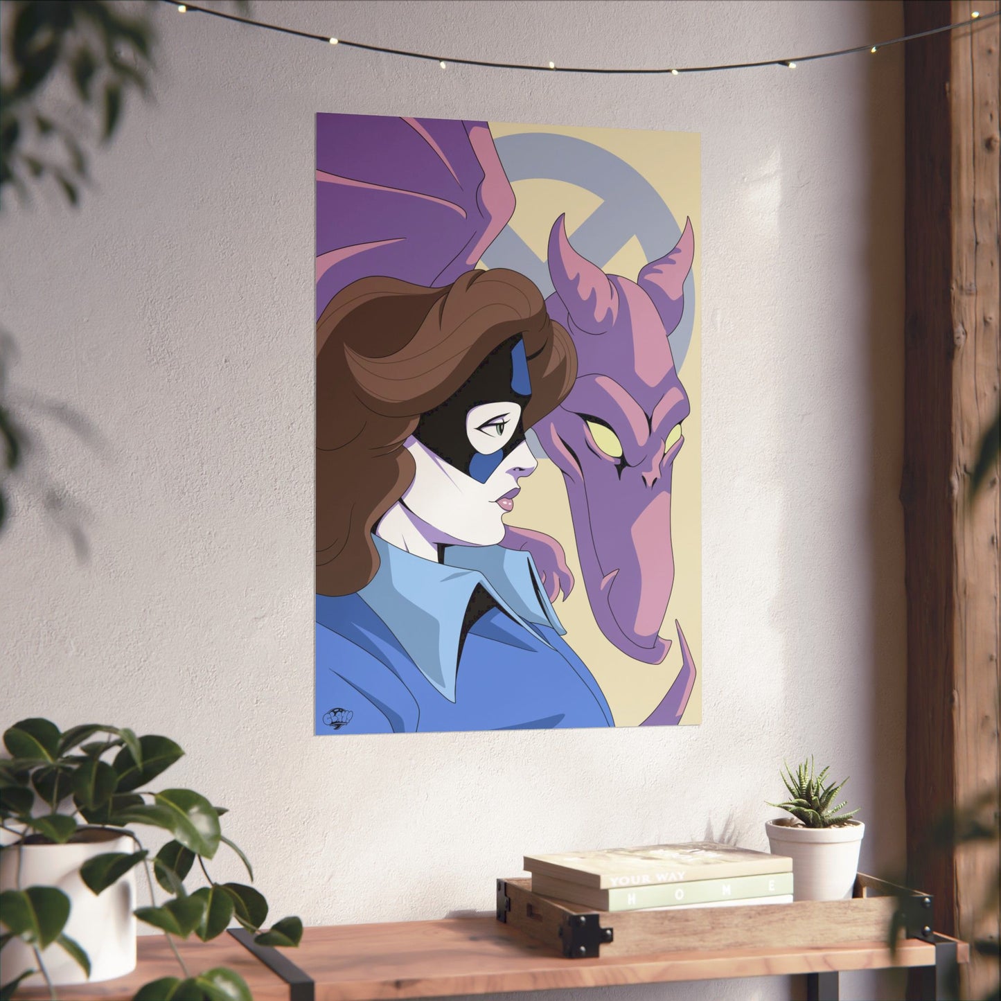 Kitty's Pet matte poster