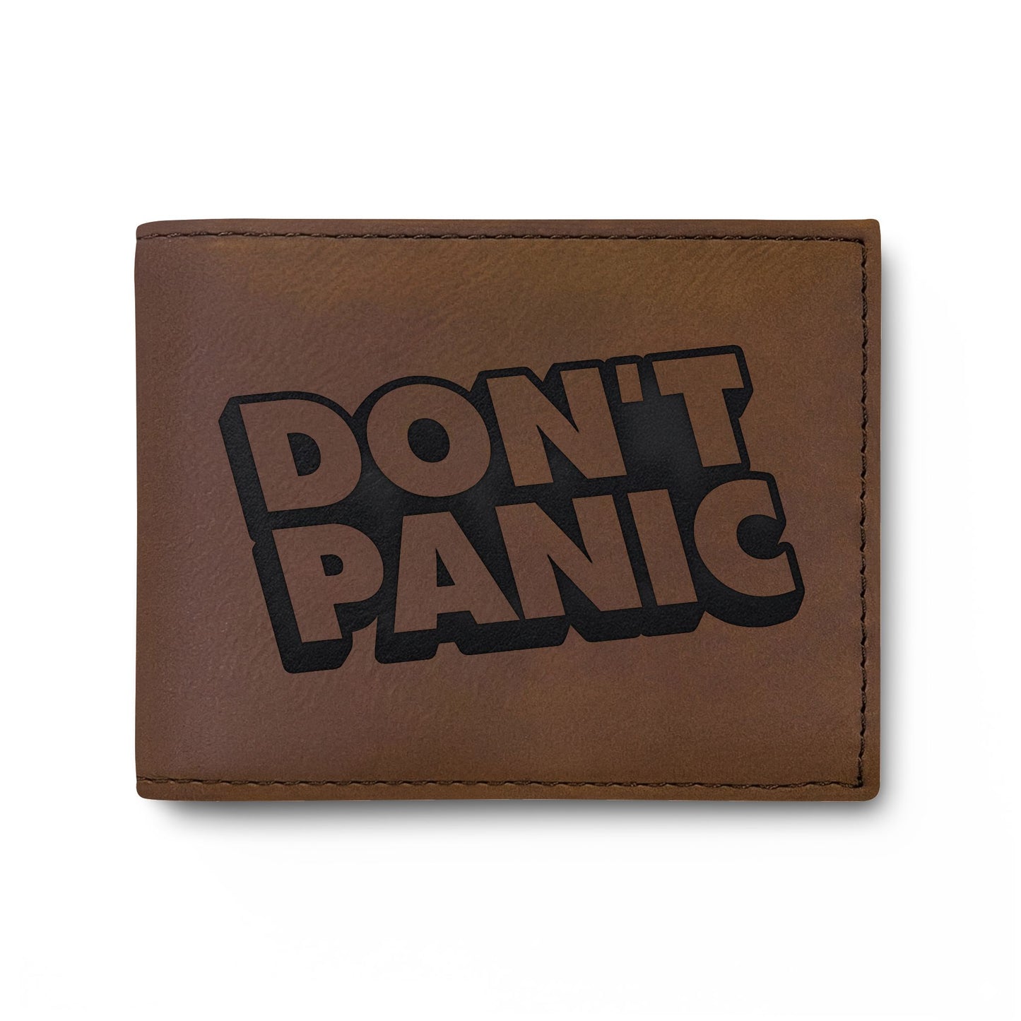 Don't Panic bi-fold wallet