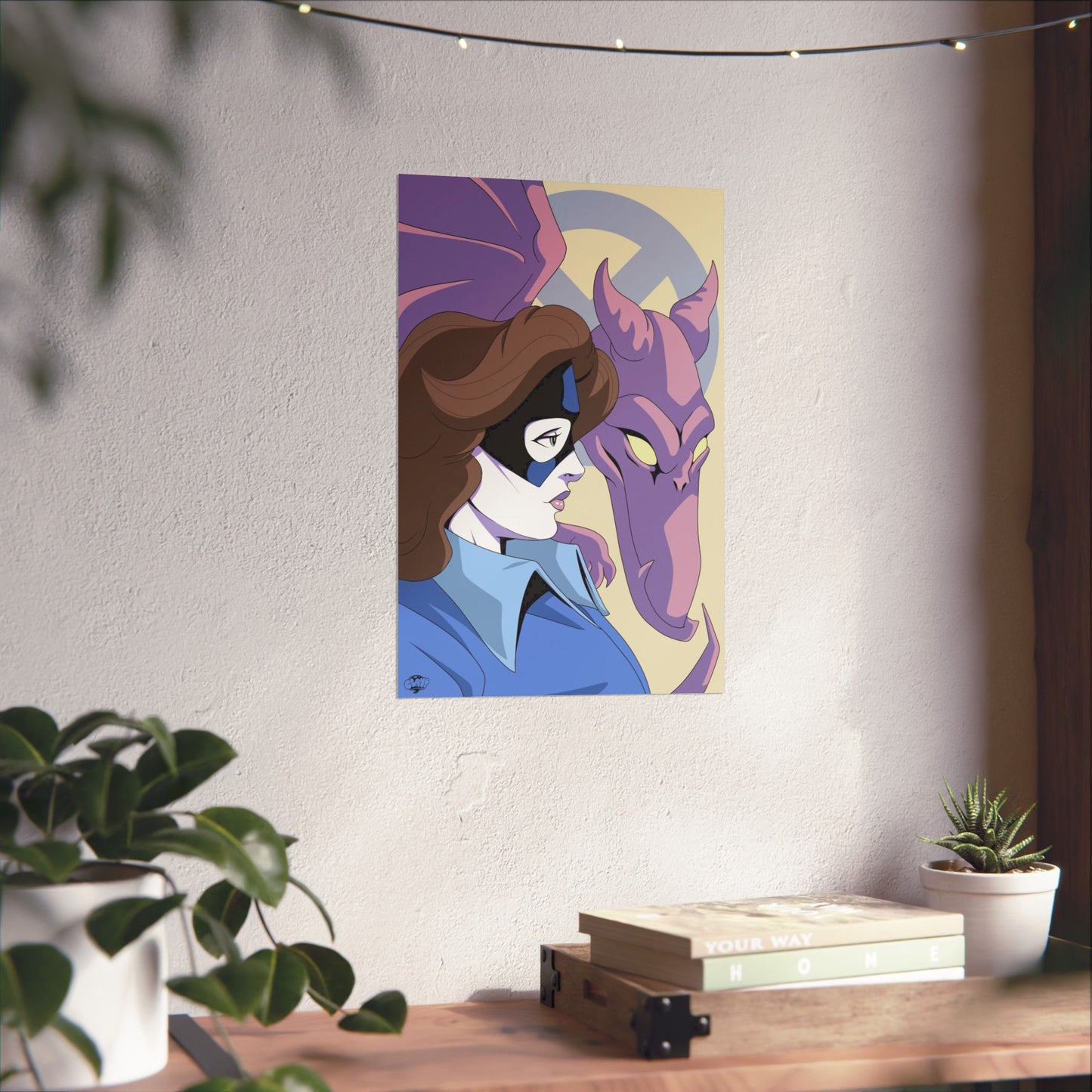 Kitty's Pet matte poster