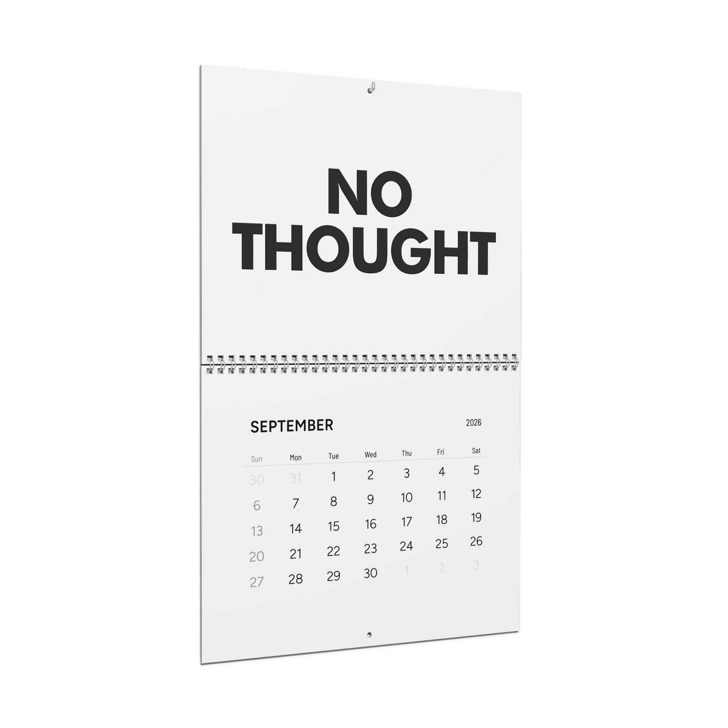 We Sleep They Live 2026 Calendar