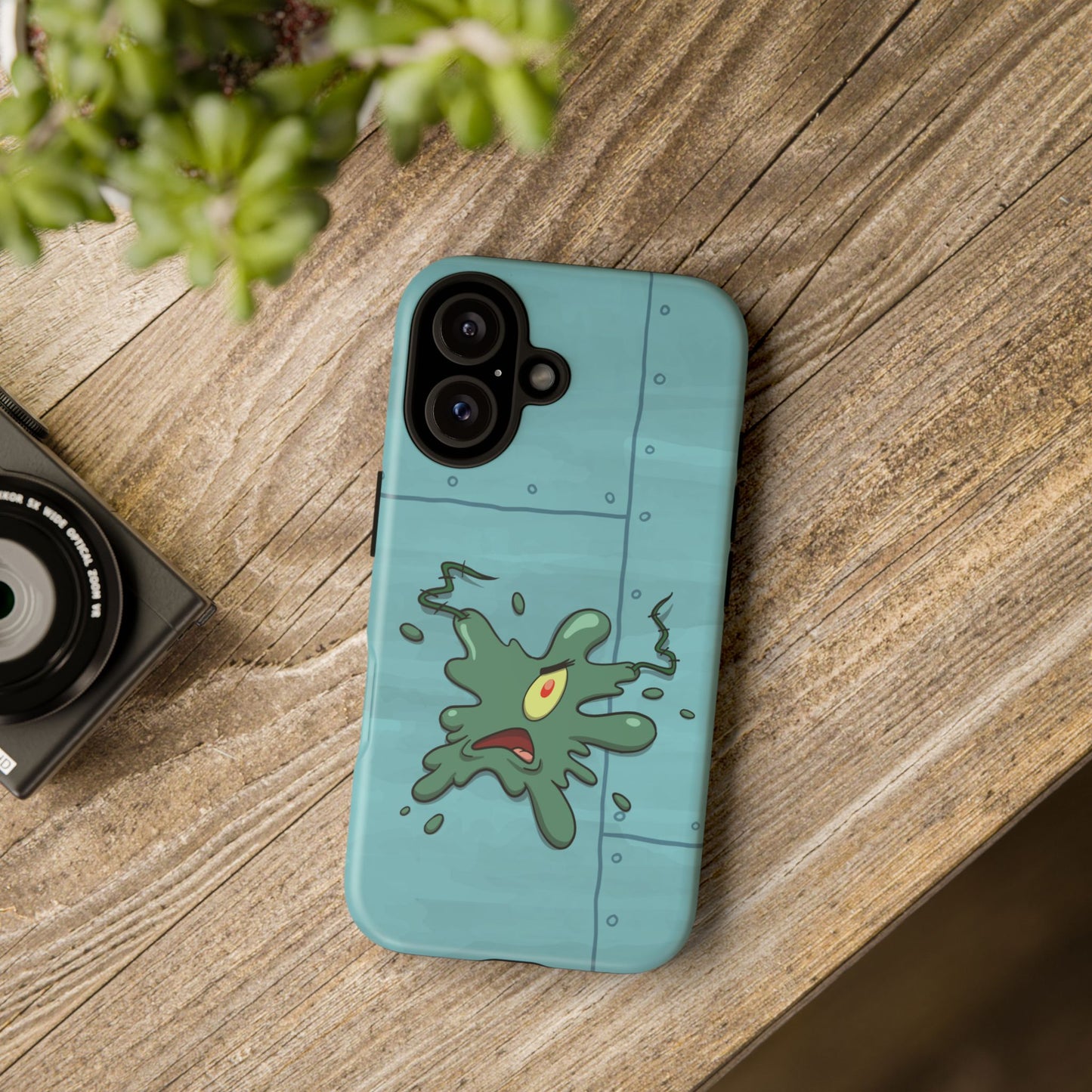 Walking the Plankton iphone case