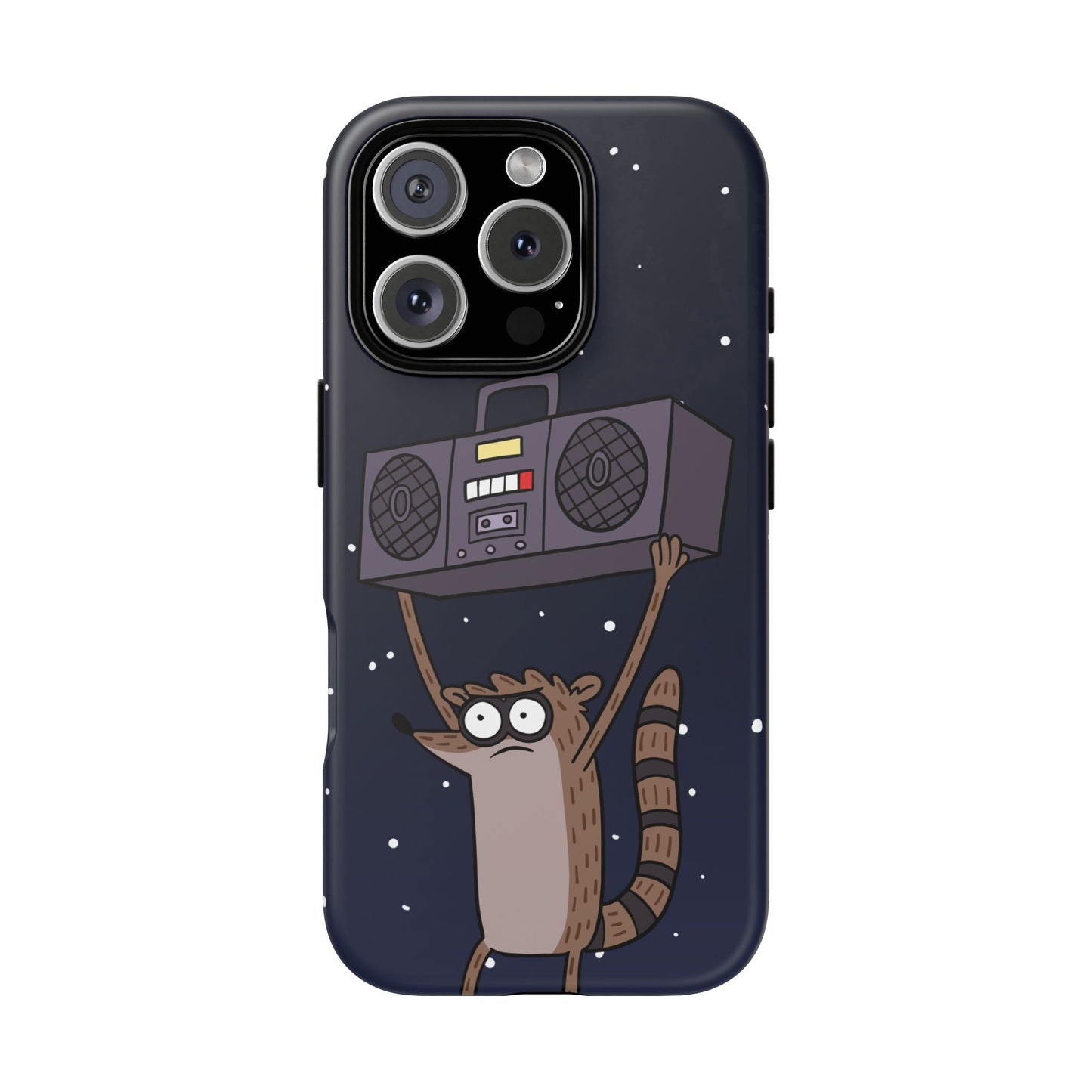 Rigby Boombox iphone case