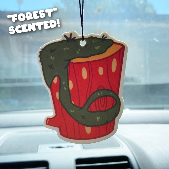 Action Log "forest" scented hanging air freshener