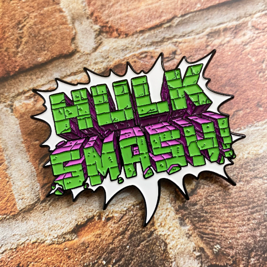Hulk Smash 2.5" Soft Enamel Pin