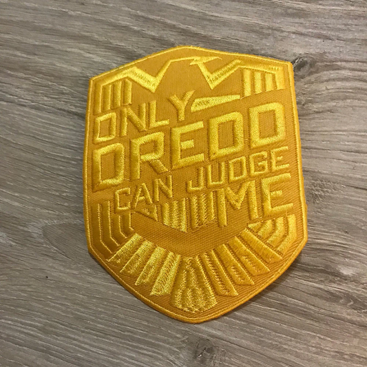 Only Dredd Can Judge Me patch