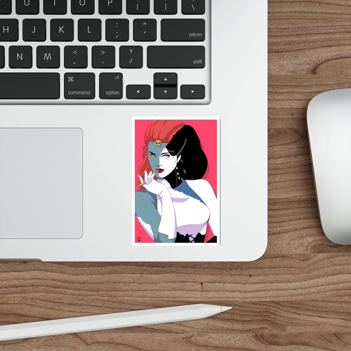 Shape Shiftin' vinyl sticker