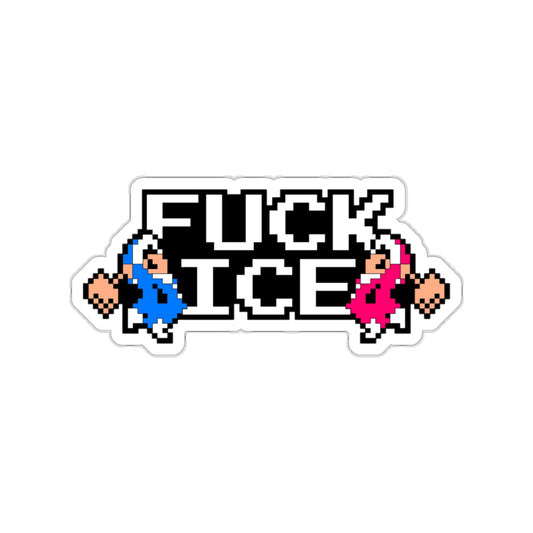 Eff ICE Climber vinyl sticker