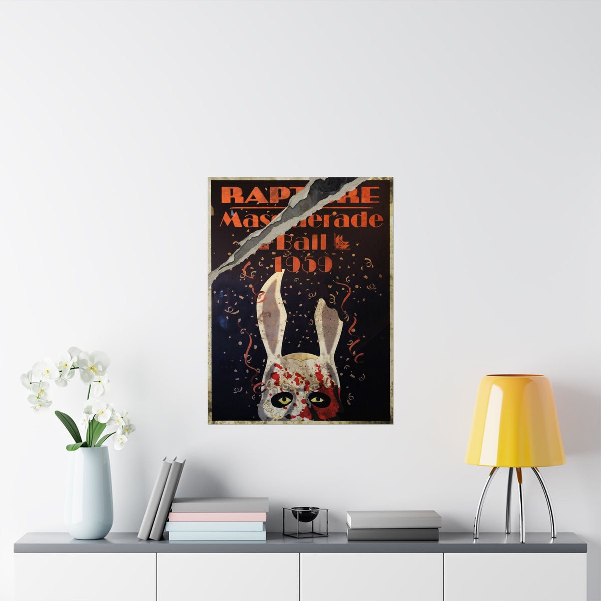 Spliced Masquerade Ball matte poster