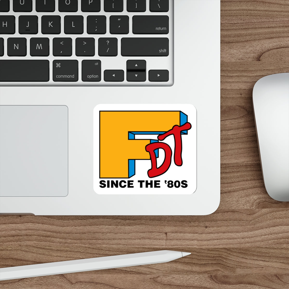 I Want My FDT vinyl sticker