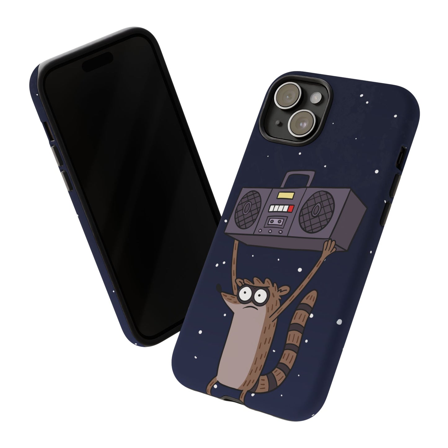 Rigby Boombox iphone case