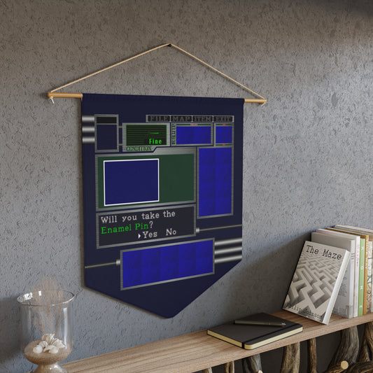 Biohazard 2 Pinventory Pennant