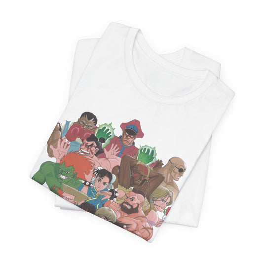 World Warriors Boot Throwback tee