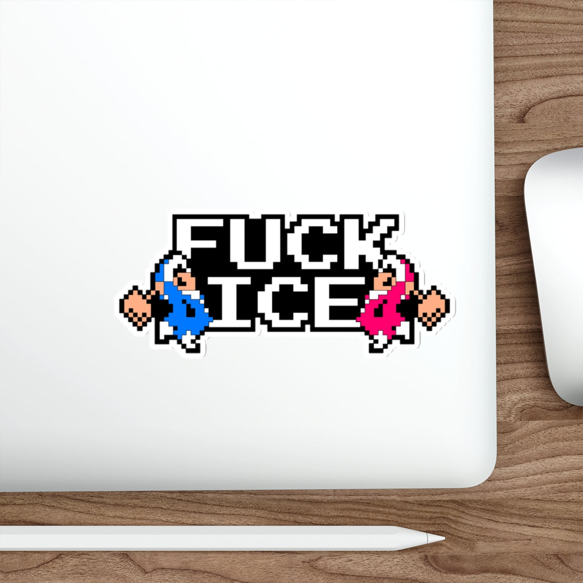 Eff ICE Climber vinyl sticker