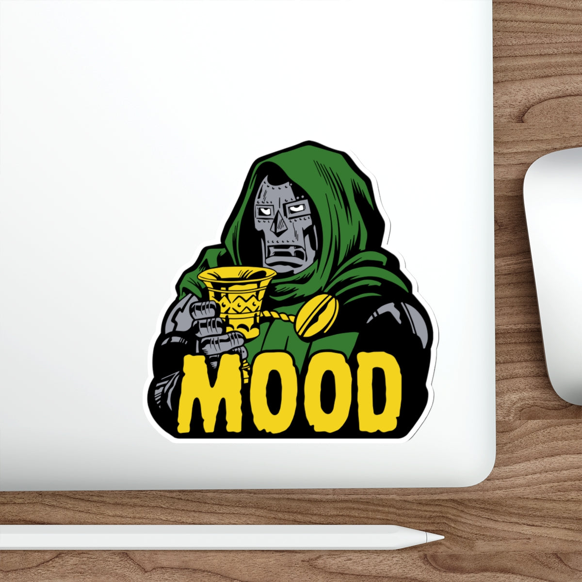 DOOM MOOD vinyl sticker