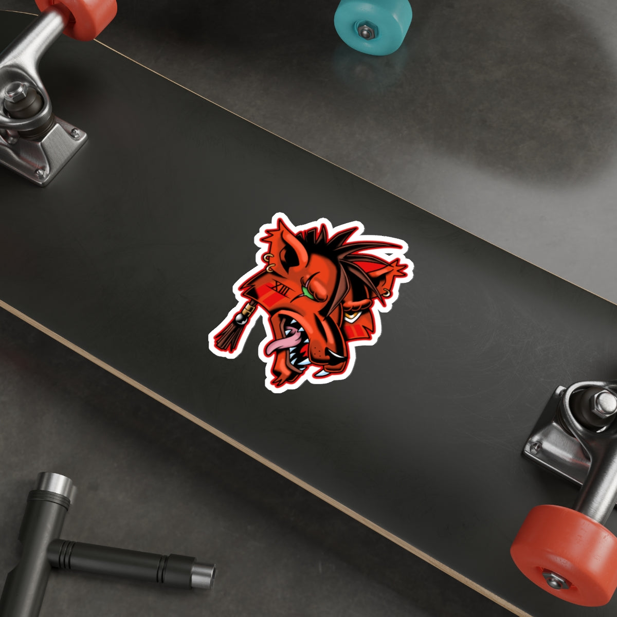 XIII Crises vinyl sticker