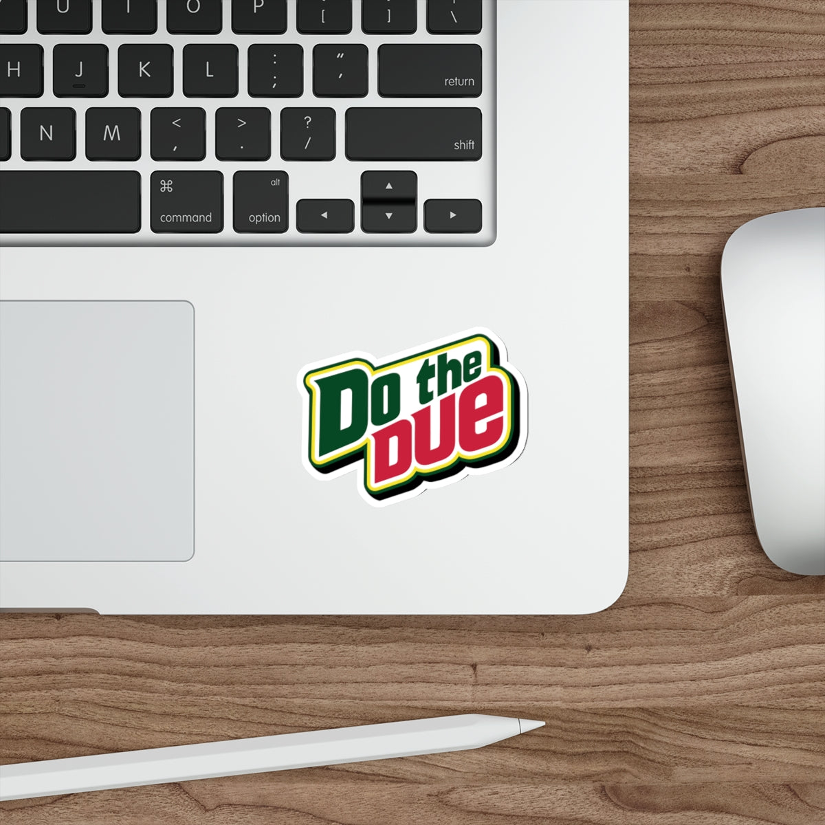 Do the Due vinyl sticker