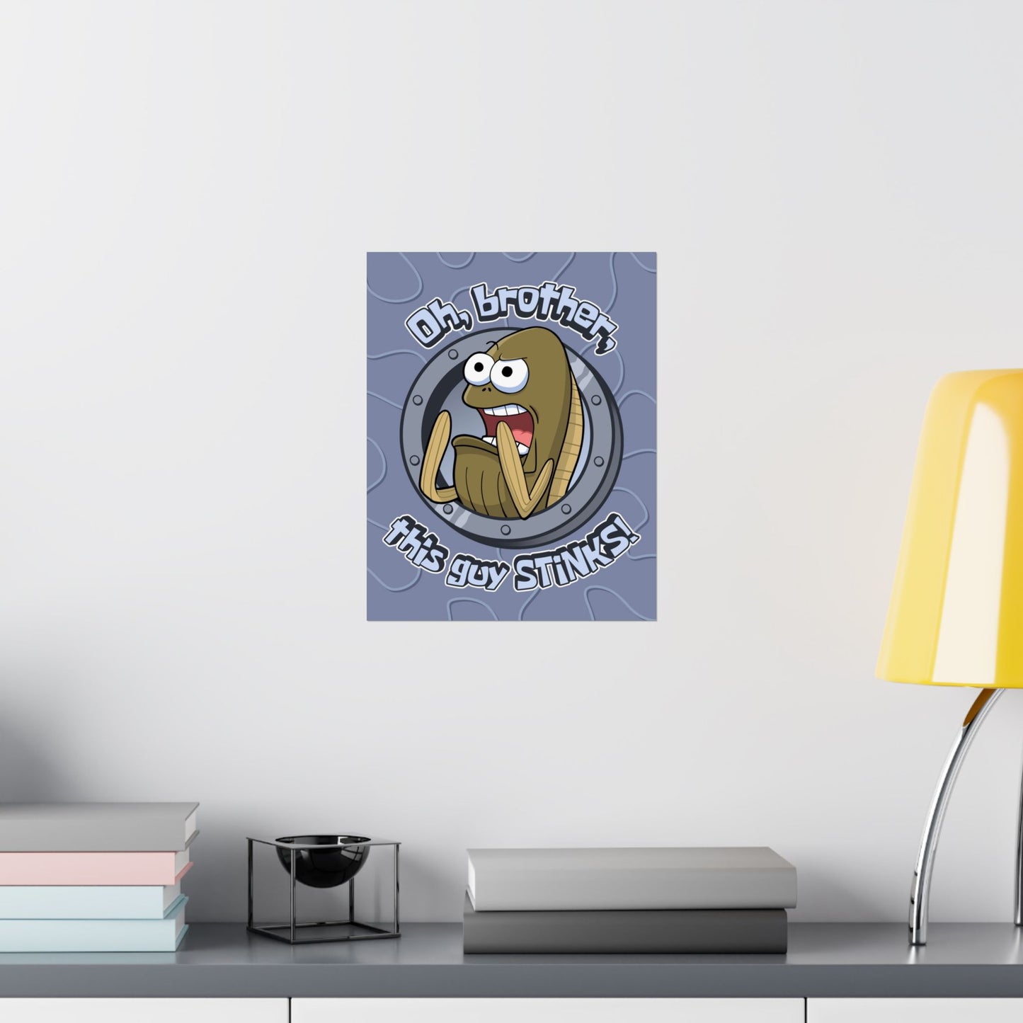 This Guy STINKS! matte poster