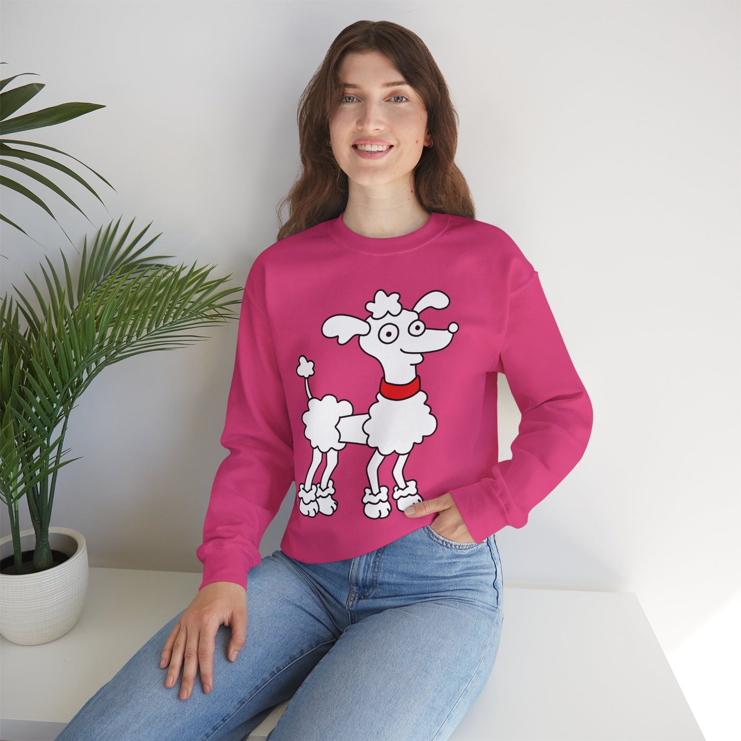 Springer Poodle crewneck sweatshirt