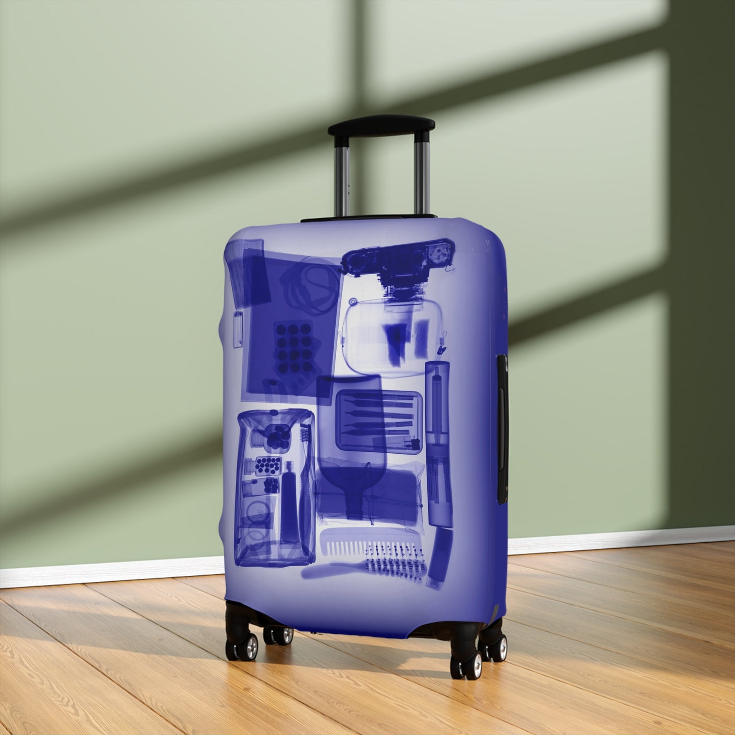 Questionable X-RAY luggage cover