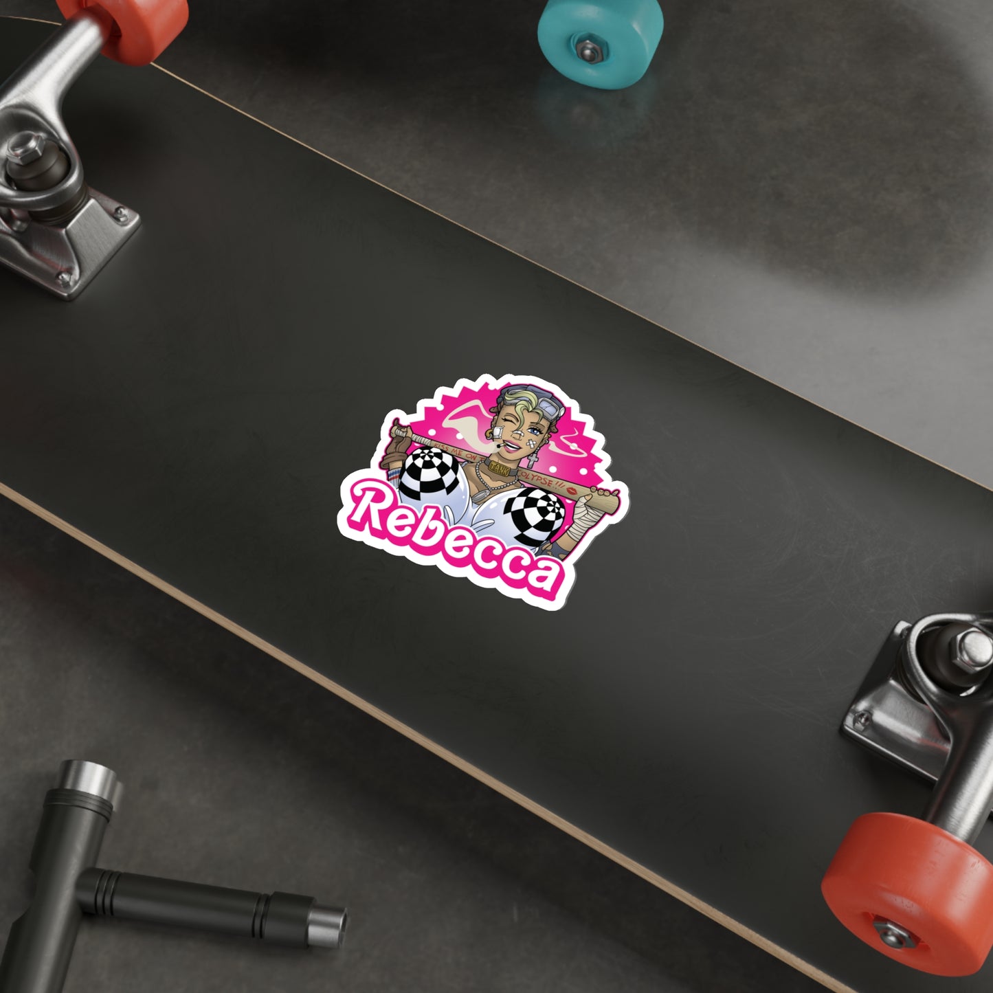 Tank Doll vinyl sticker