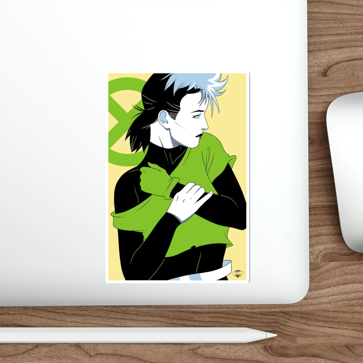Rogue Glove '80s vinyl sticker