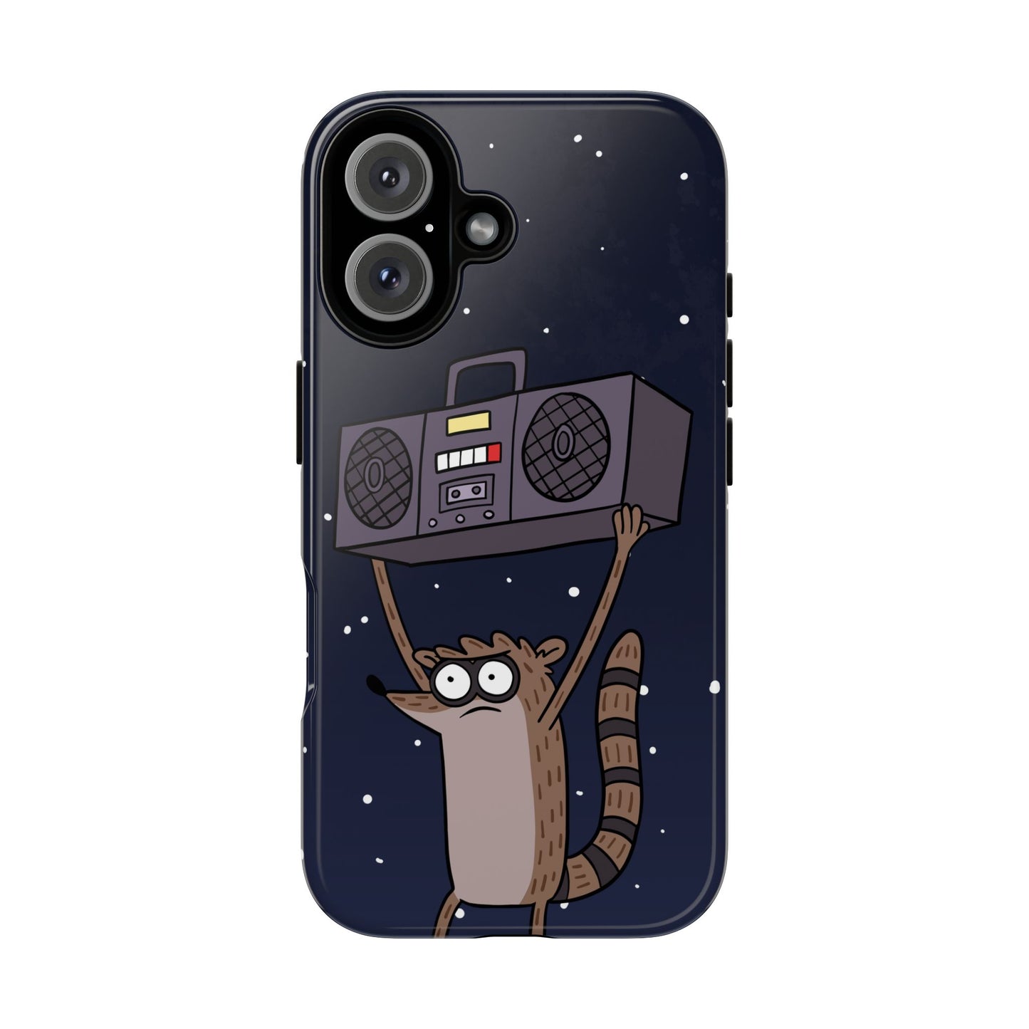 Rigby Boombox iphone case