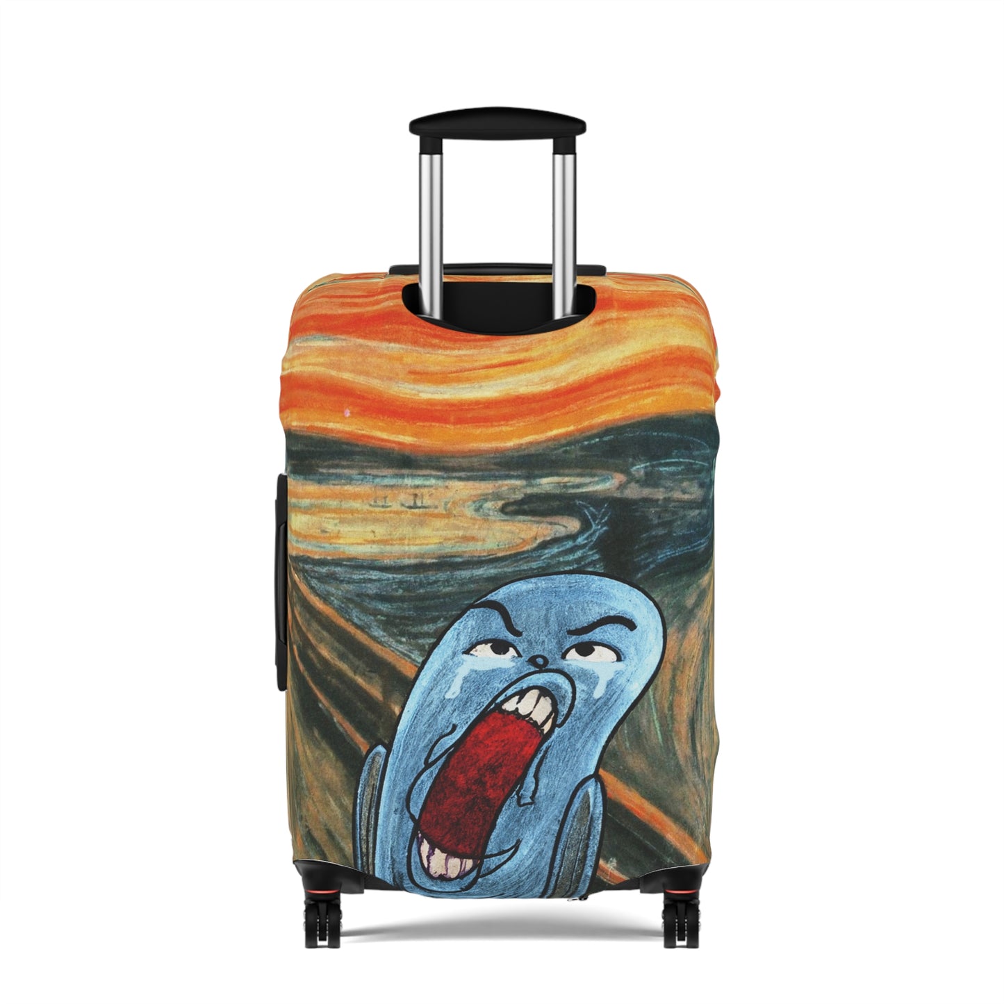 The Ugly Smell Scream luggage cover