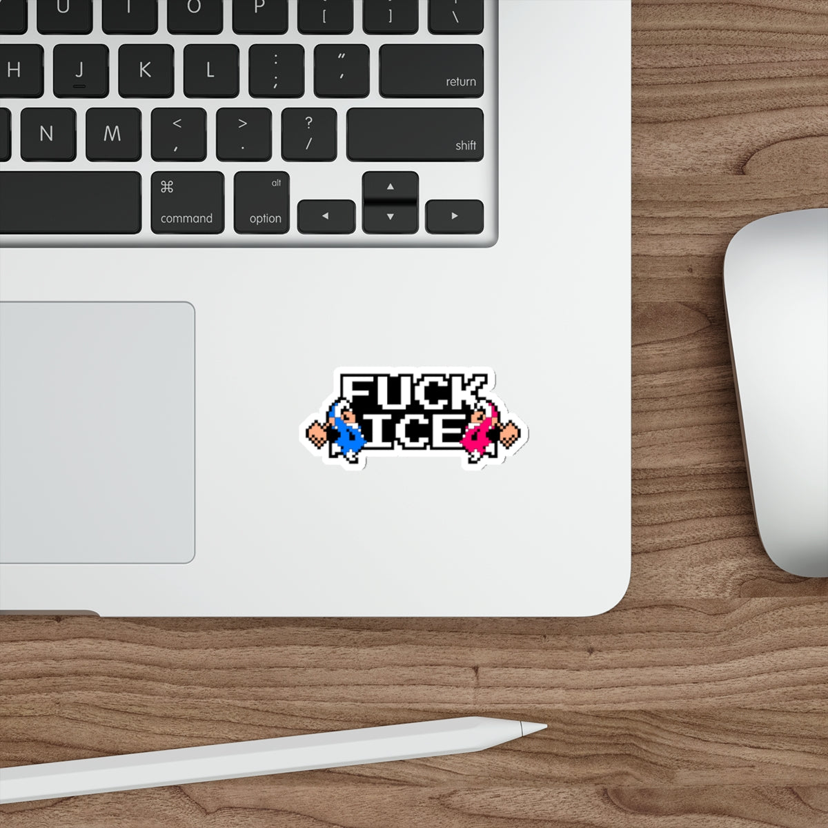 Eff ICE Climber vinyl sticker