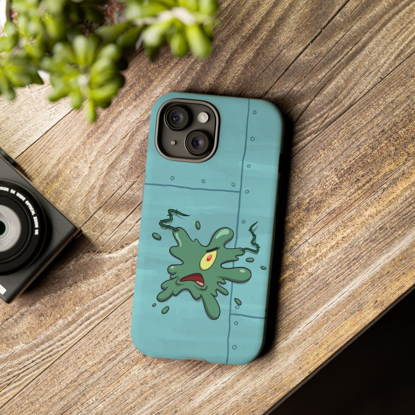 Walking the Plankton iphone case