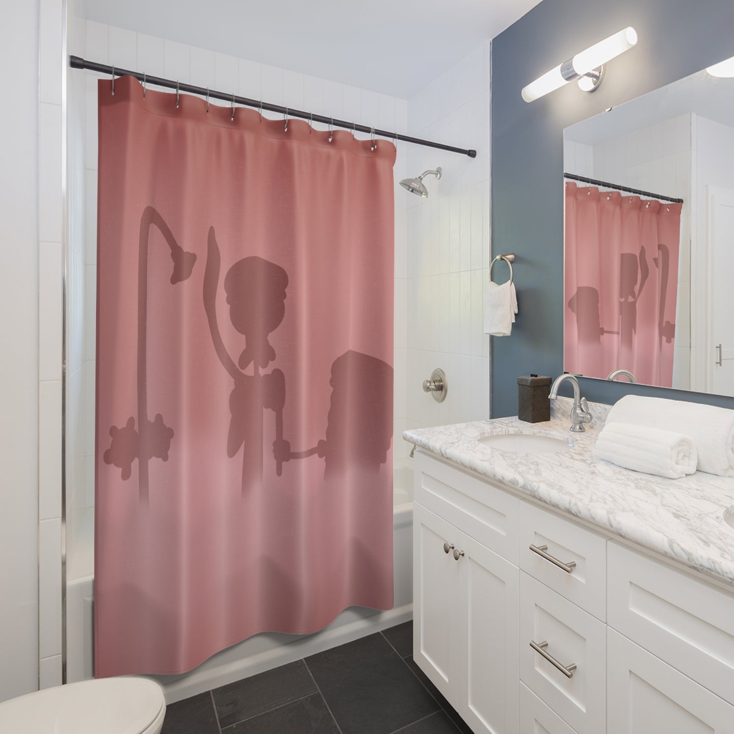 La Da Dee La Da Doo shower curtain