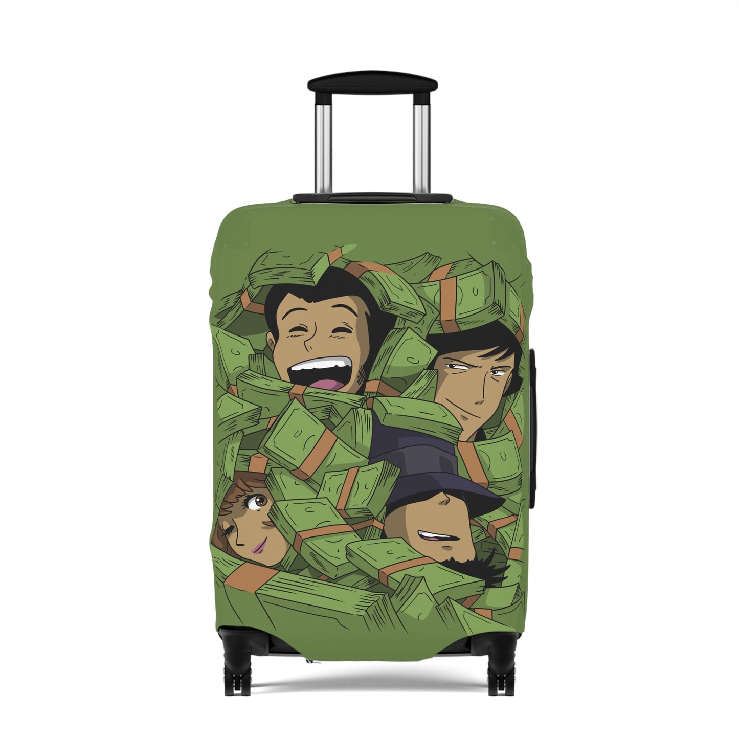 Buried In Cash luggage cover