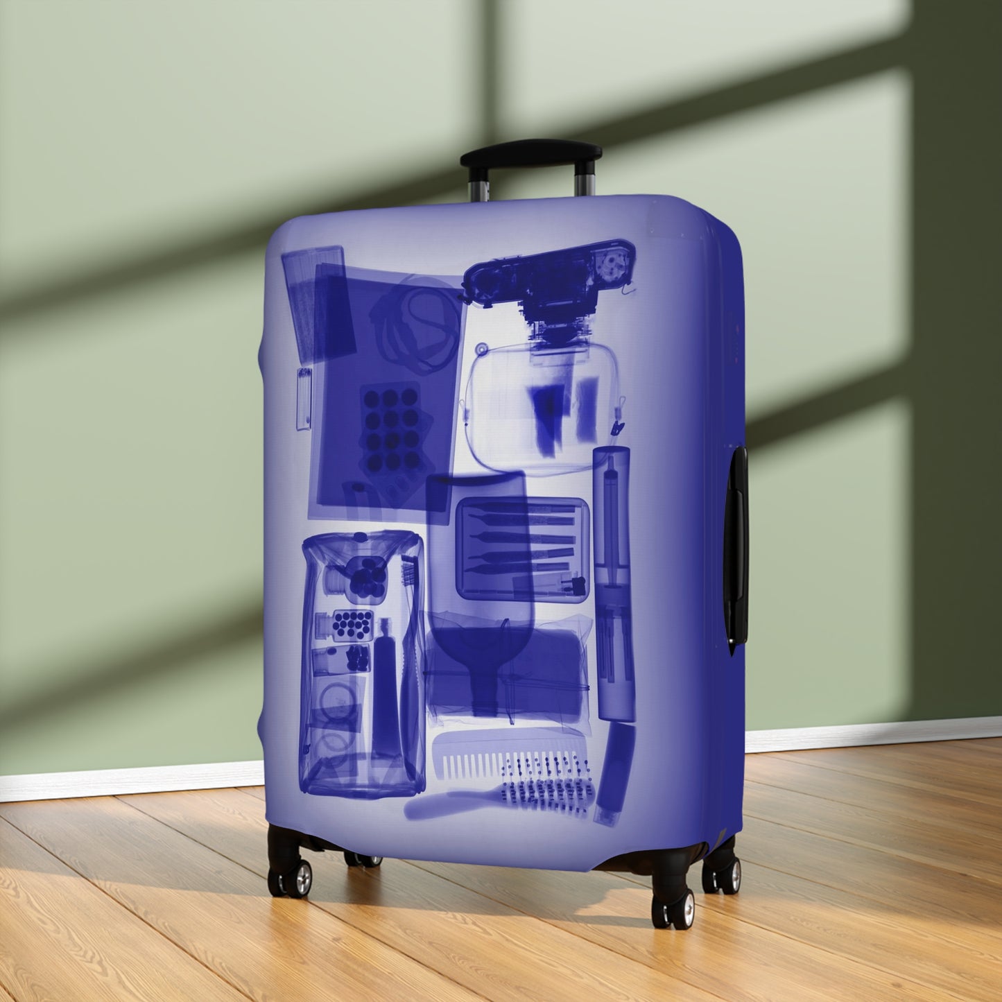 Questionable X-RAY luggage cover