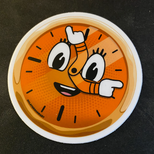 Hey Y'all Know What Time It Is vinyl sticker