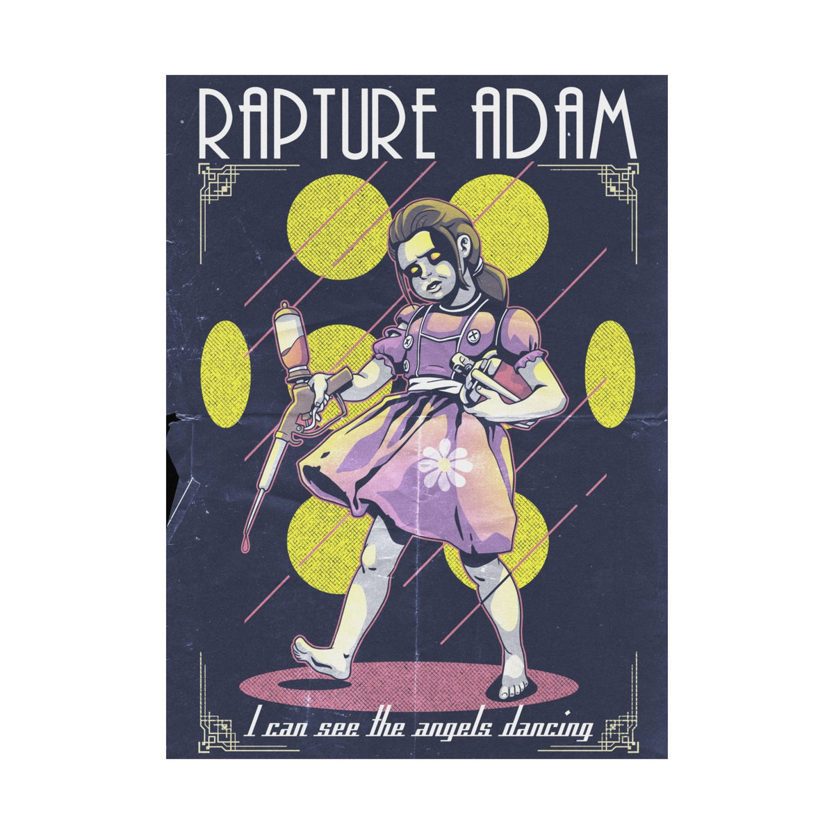 Rapture ADAM matte poster