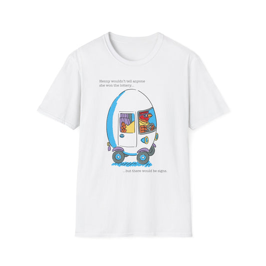 EGG-stravagant Car t-shirt