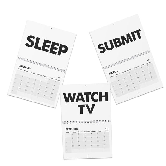 We Sleep They Live 2027 Calendar