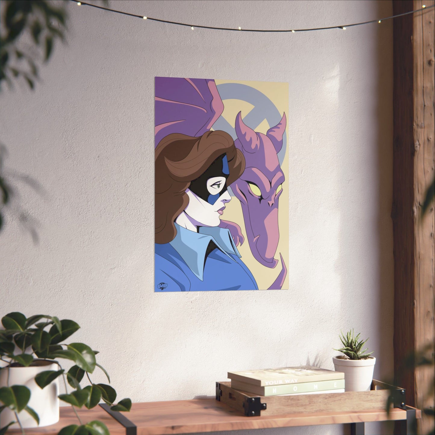 Kitty's Pet matte poster