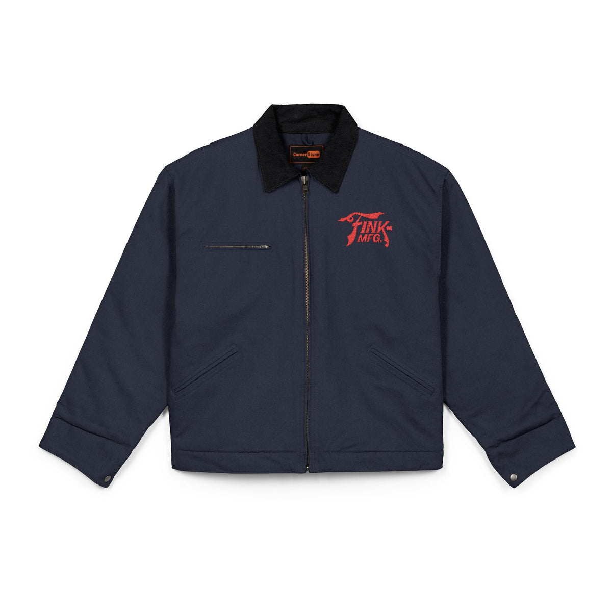 Fink MFG. embroidered work jacket
