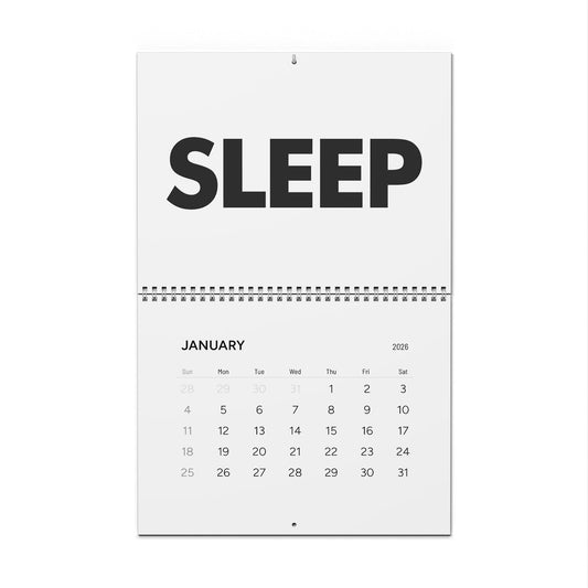 We Sleep They Live 2026 Calendar