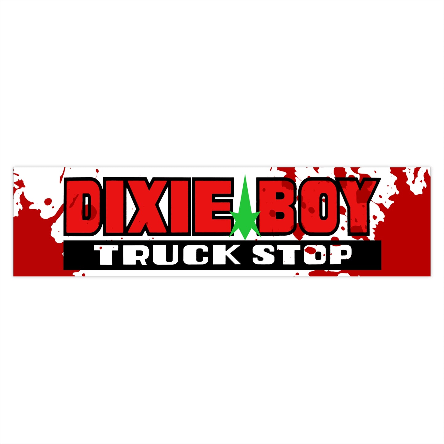 Dixie Boy Truck Stop bumper sticker