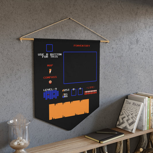 Pixel Hero Pinventory Pennant