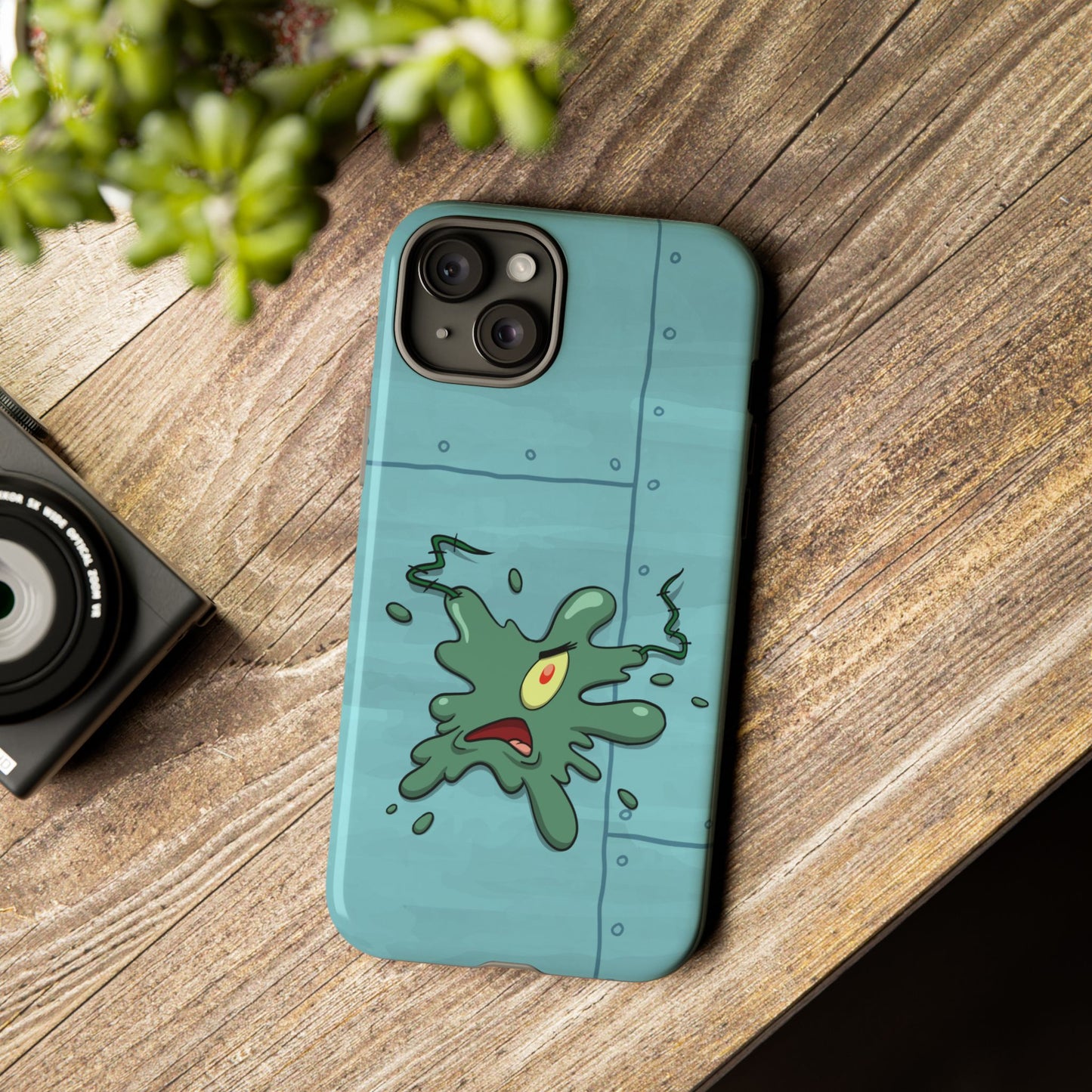 Walking the Plankton iphone case