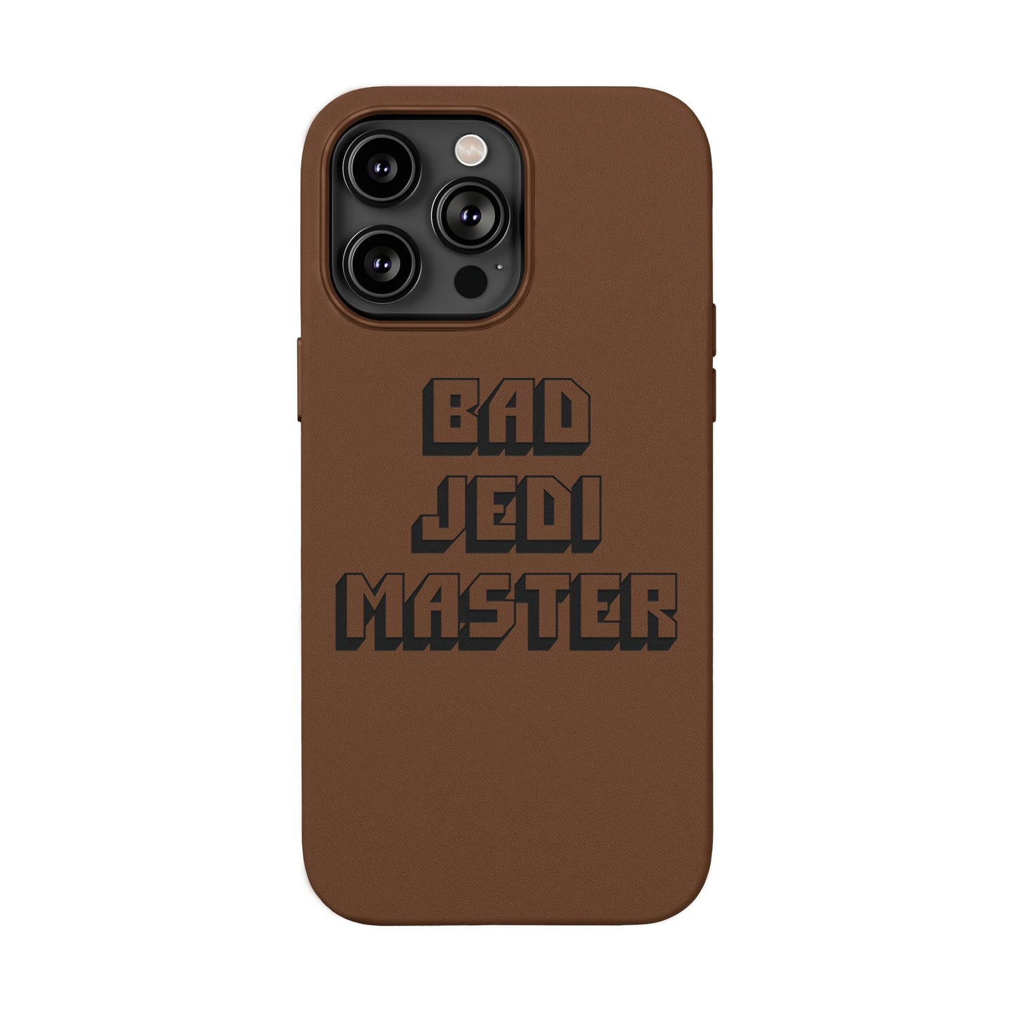 Bad JM faux leather phone case
