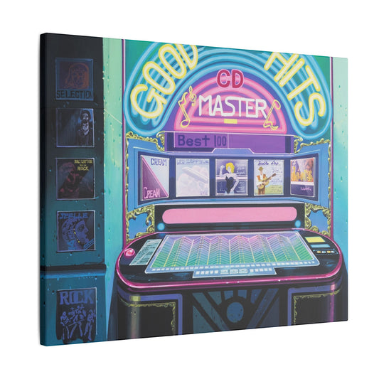 Good Hits 20" x 16" canvas print