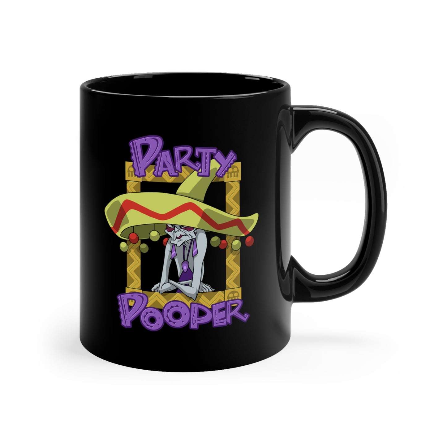 Party Pooper ceramic mug