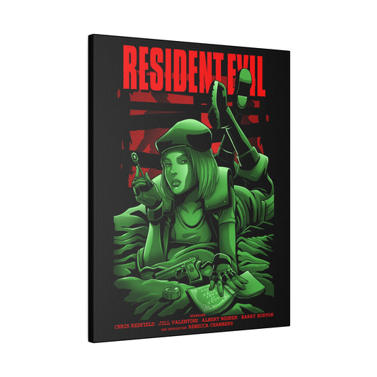 Resident Fiction DC VARIANT 16" x 20" canvas print