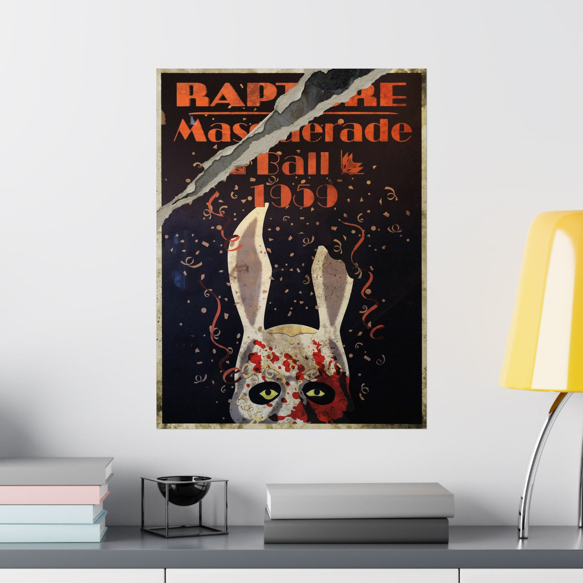 Spliced Masquerade Ball matte poster