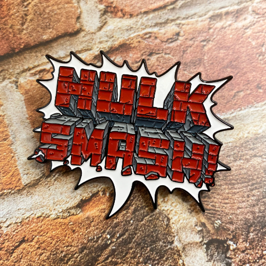 Hulk Smash 2.5" Soft Enamel Pin